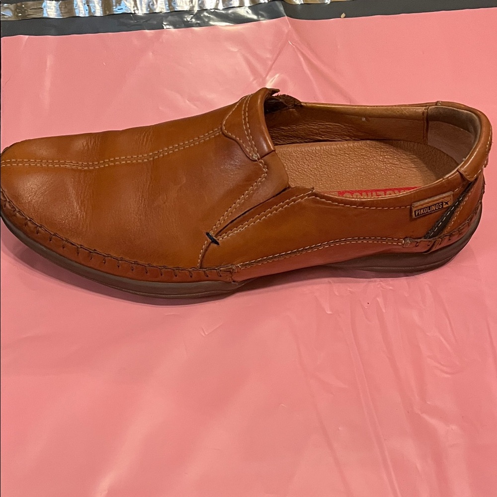 Pikolinos San Telmo, M1d 6032 Tan Leather Loafers For Men 41 View 5